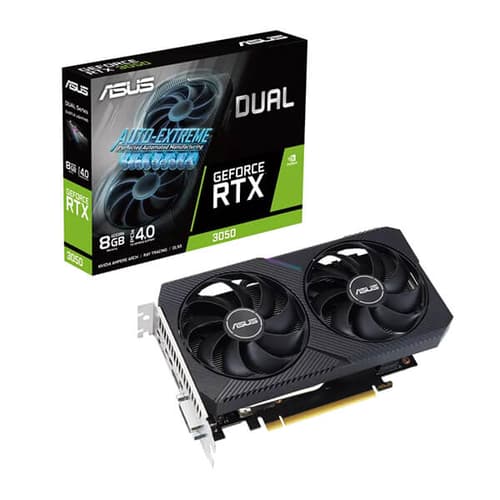 Asus Dual RTX 3050 V2 8GB Gaming Graphics Card